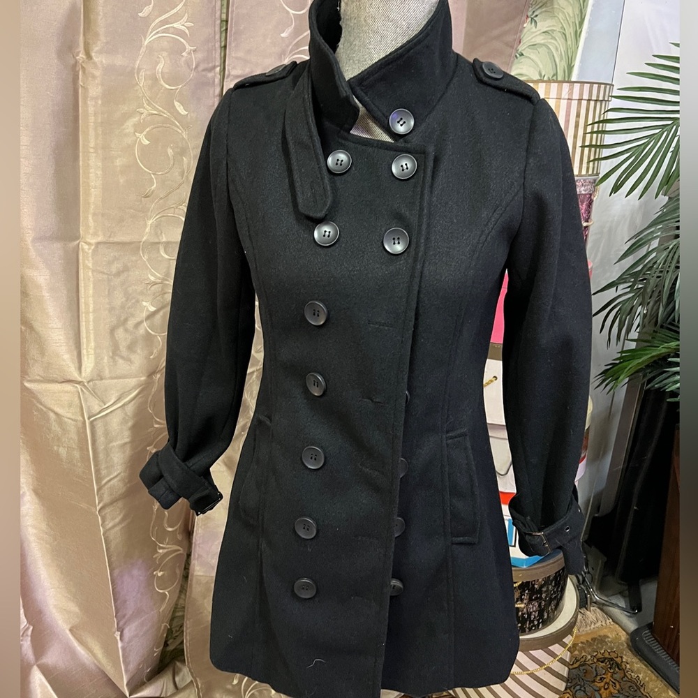 Double Breasted Peacoat